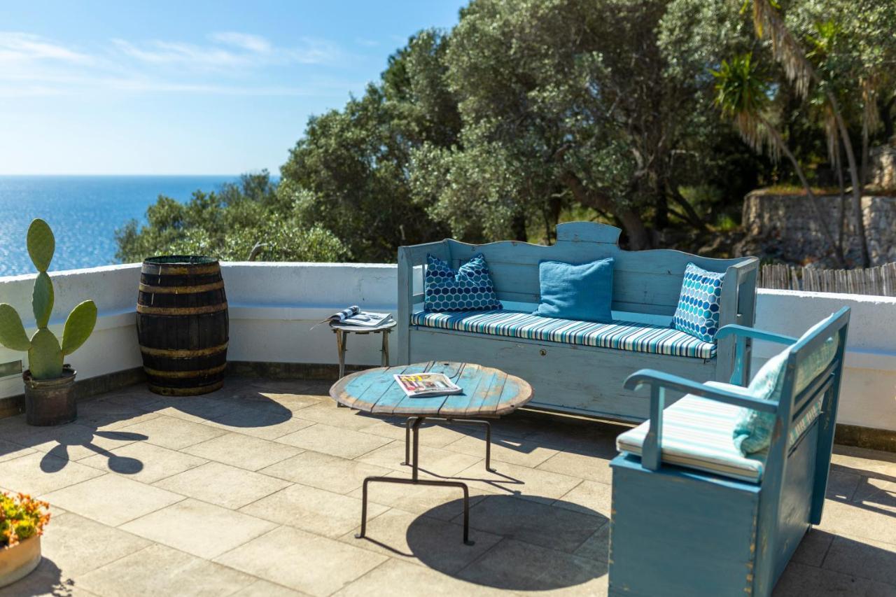 Casa Vacanze De Vita - Amazing View On The Coast Marina Serra Luaran gambar